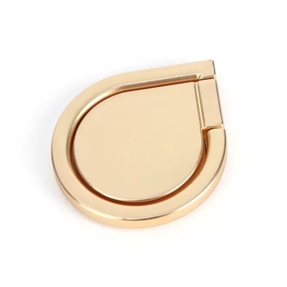 Phone Ring holder Metallic Rain Drop Phone Kickstand Phone Grip - Picture 1 of 8